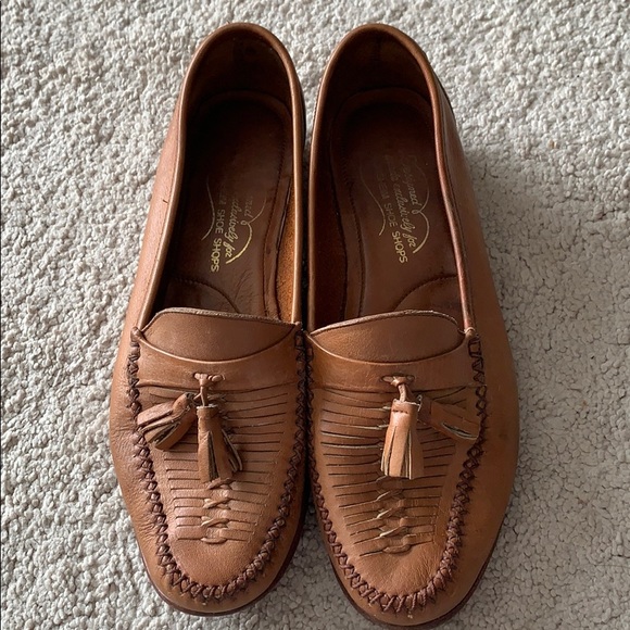 Vintage Shoes - Vintage Florsheim Soft Leather Loafers